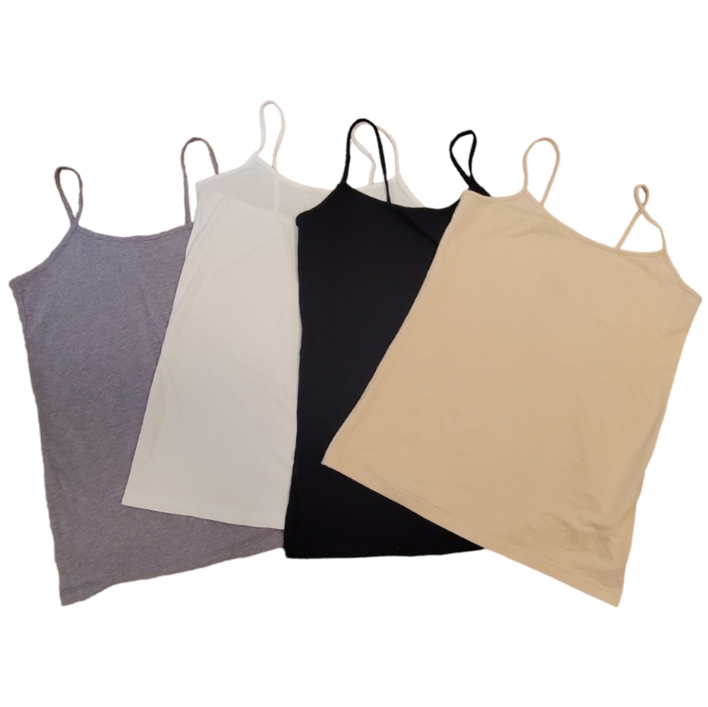 Camisole tank tops, set of 4